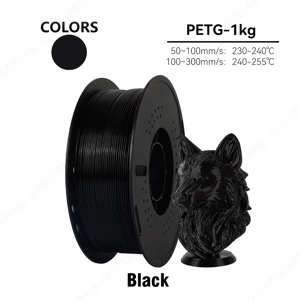 KINGROON 10KG/5KG/1KG PETG Filament 1.75mm Hoge Taaiheid Groothandel 10 Rolls/5Rolls/1Roll 3D Printing Materialen voor 3D Printer