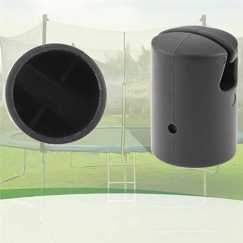ABHS-Trampoline Enclosure Pole Caps Covers 12Pcs Trampoline Poles End Caps Housing Piston Cap