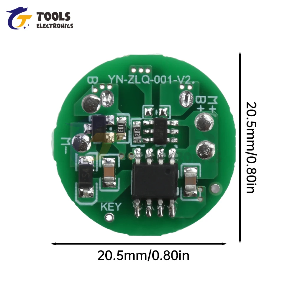 1PCS 5PCS 10PCS Diy Accessoires 5W 10W Zaklamp Driver Board LED Drietraps Driver Board printplaat Type-c Oplaadmodule
