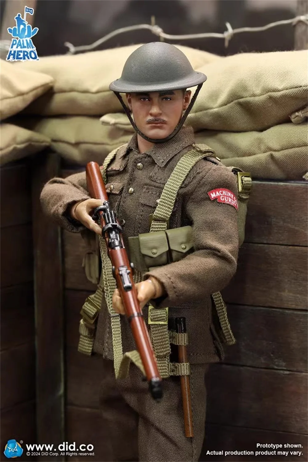 Figurine d'action mobile, World One The British Soldier, Butter Male Brown, ensemble complet, 6 ", Fans1, DID XB80028, meilleure vente, 1/12