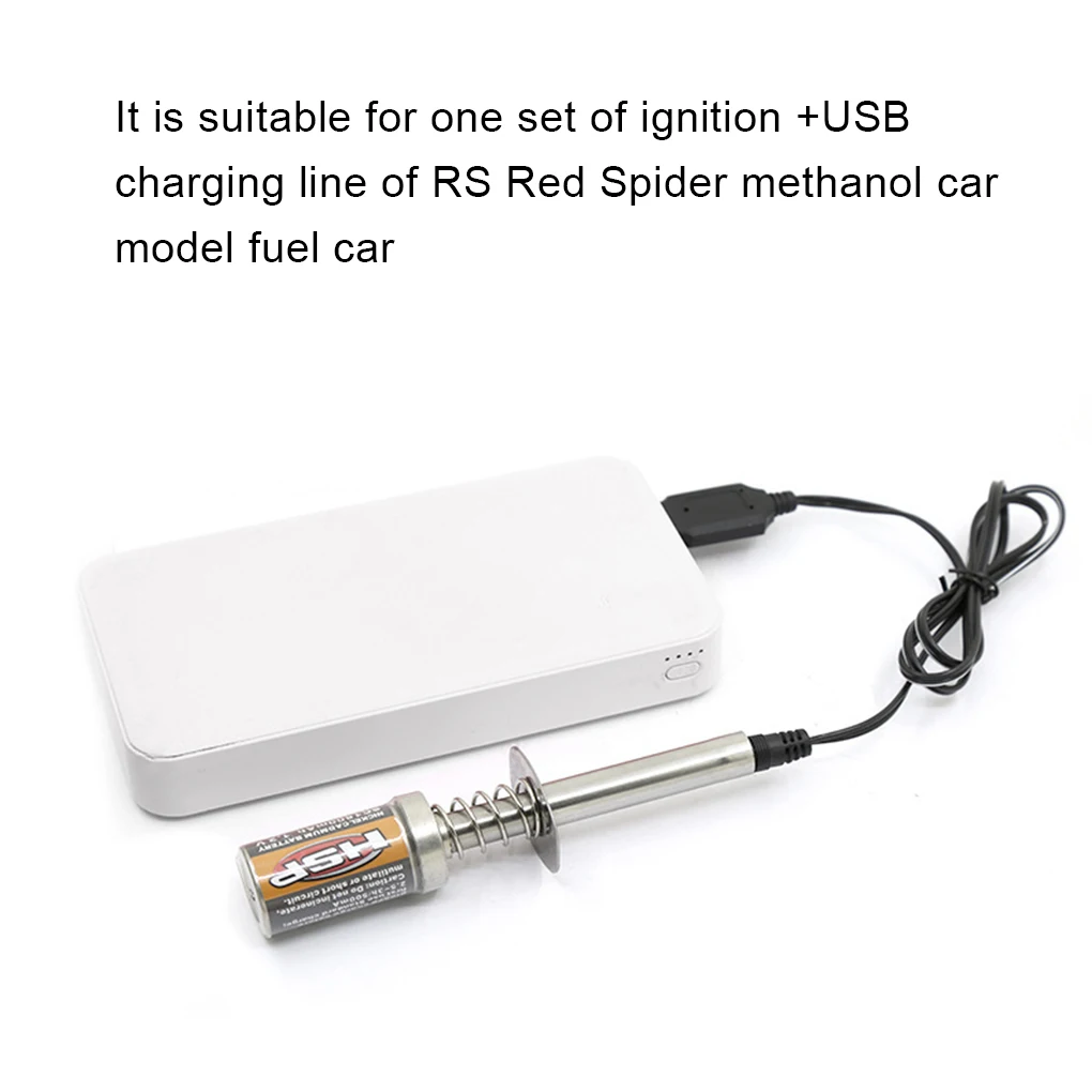 1 комплект зажигалок для свечей накаливания, портативные зарядные устройства для динамита, вилки для аккумуляторов, зарядное устройство, светящиеся воспламенители для компьютеров