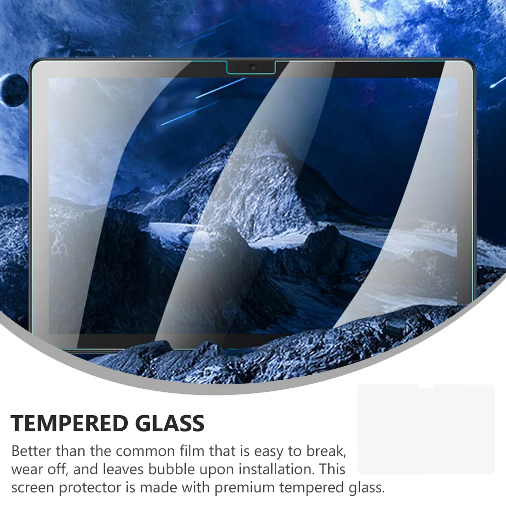 

2pcs Premium Tempered Glass Protector For Galaxy Tab Precise Fit No Residue Bubble-Free Installation Guard Your Tablet Screen