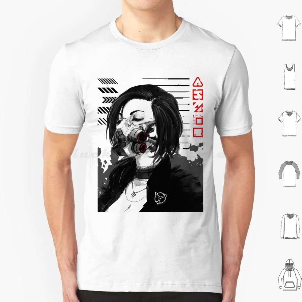 Vaporwave Gas Mask Girl Urban Modern Style T Shirt Men Women Kids 6xl Vaporwave Japanese Cyborg Robot Glitch Hipster Future