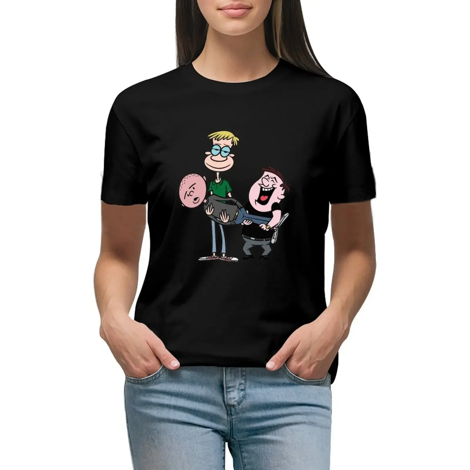 

Ricky Gervais show T-Shirt vintage clothes customs design your own hippie clothes oversized workout shirts for Women