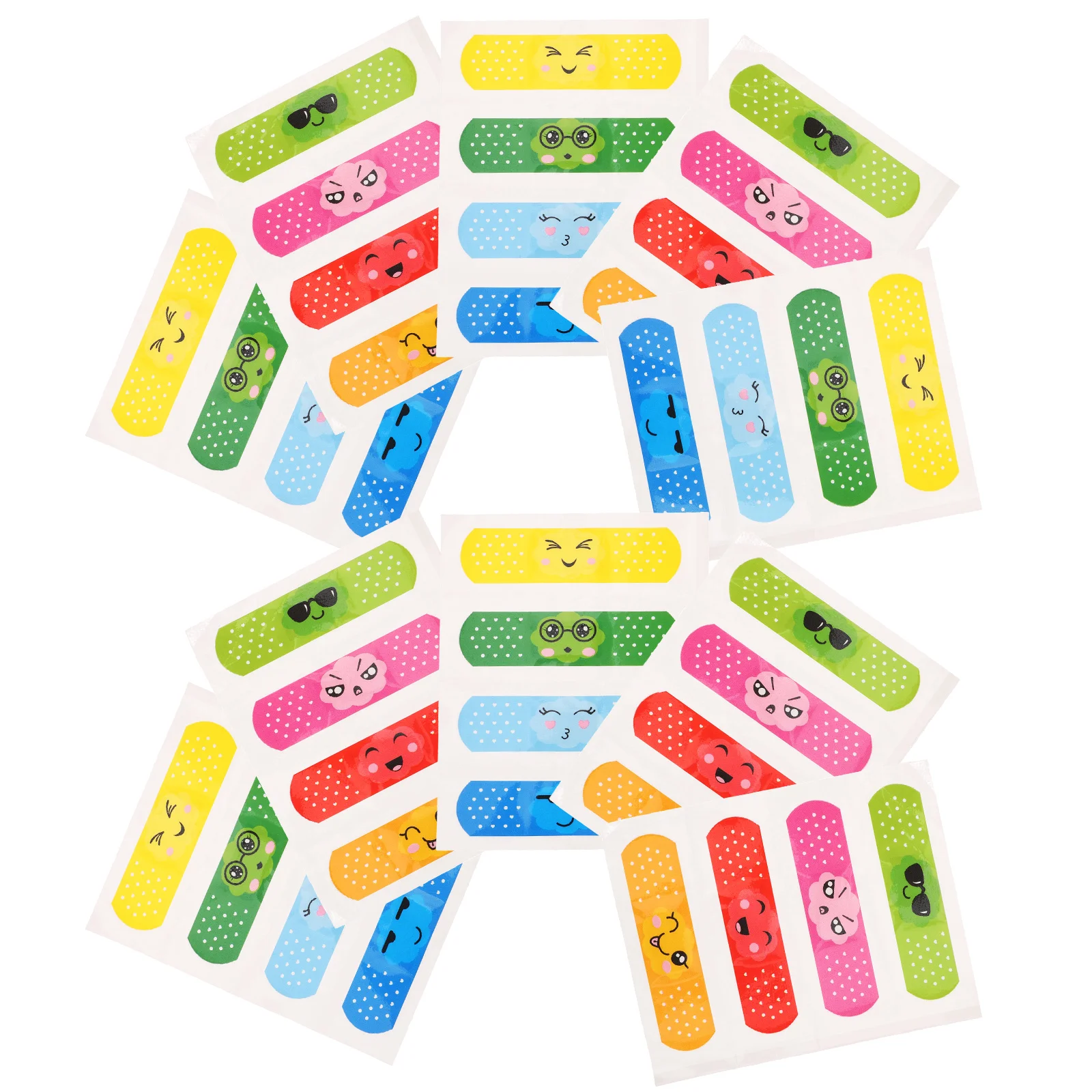 

40 Pcs Portable Bandage Children's Adhesive Bandages Travel Household Strip