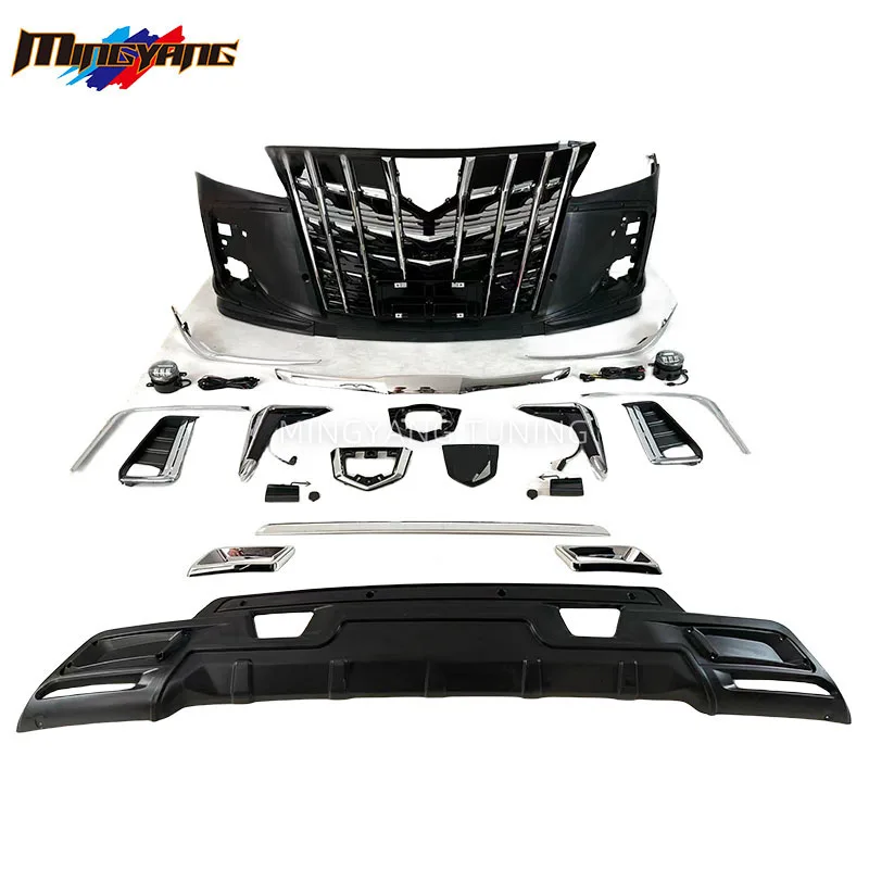 

Factory Hot Selling High Quality LX Design Body Kit Car Bumpers for Innova Crystal 2012-2015
