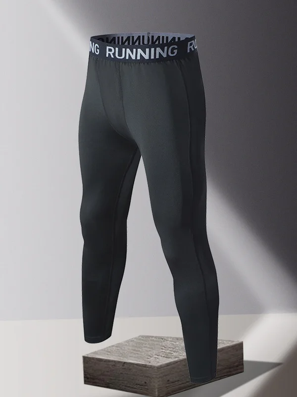 

Мужские весенние брюки для фитнеса, длинные брюки, уличные повседневные дышащие облегающие спортивные брюки из смеси полиэстера и спандекса