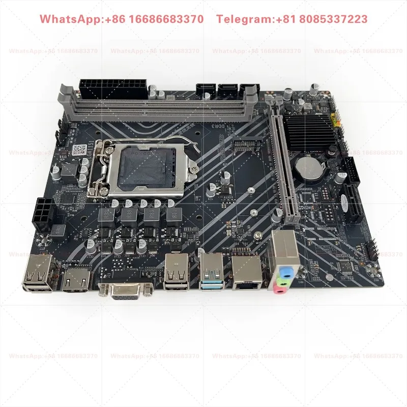 La carte mère H310M3-D3 1151 DDR3 ne prend en charge que les processeurs de 8e et 9e génération, carte mère d'ordinateur de bureau H310