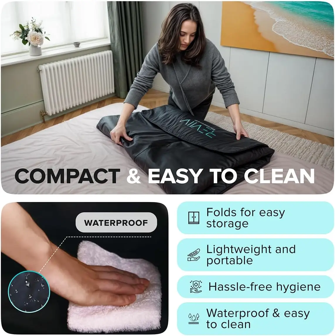 Portable Far Infrared Sauna Blanket 3