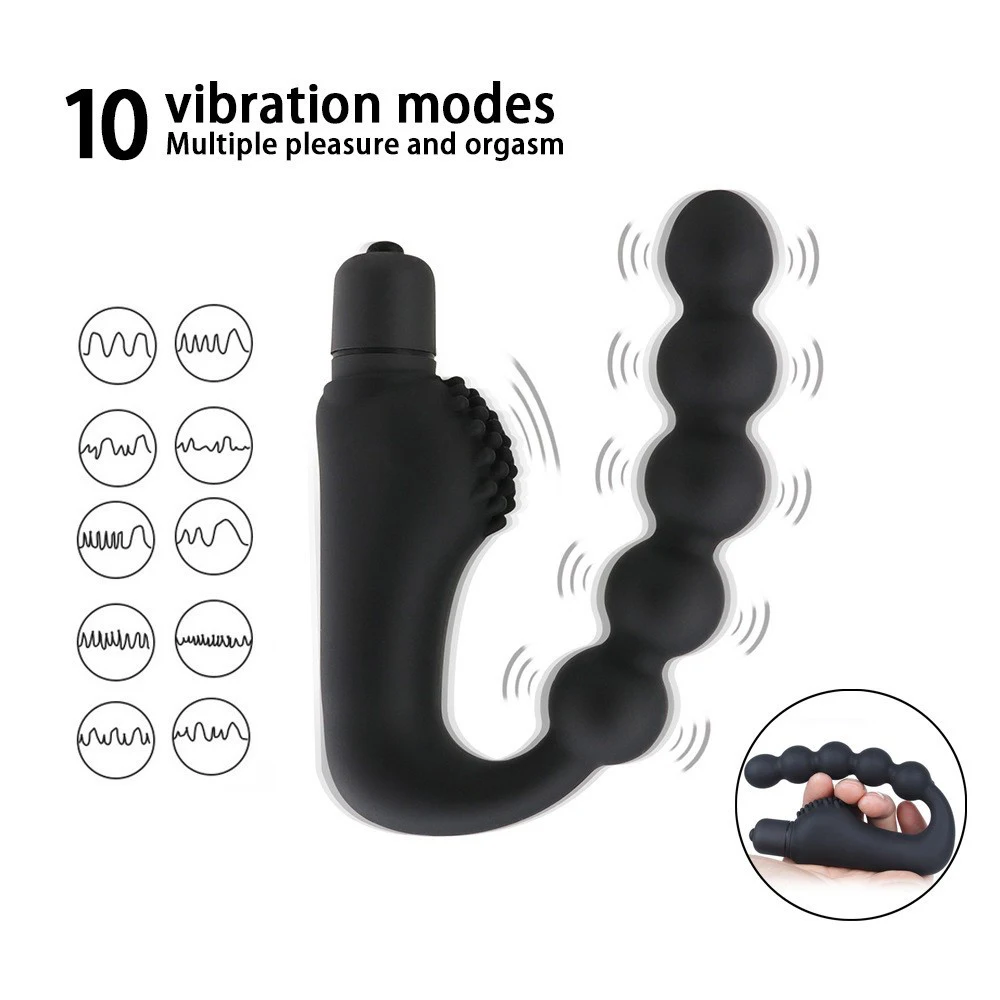 Anal Vibrator Male Prostate Massager Butt Plug for Men Gay Buttplug Stimulator Masturbator G-Spot Dildo Sex Toys for Women - Image 6
