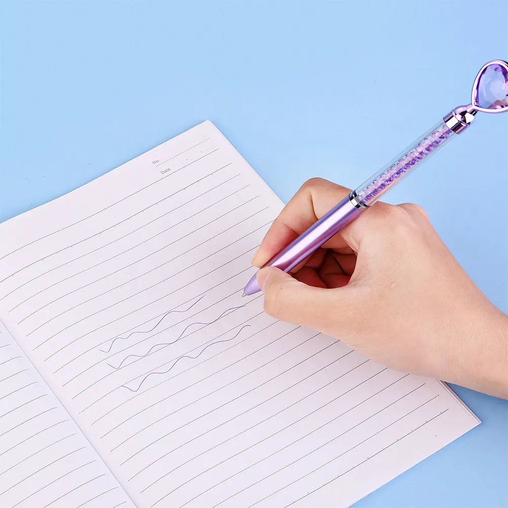 

20 шт. разноцветных хрустальных ручек, креативные шариковые ручки для плавного письма, портативные школьные и офисные принадлежности, многофункциональные, для студентов