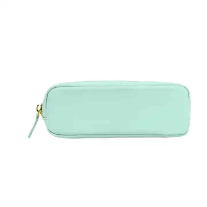 Stock Nylon Durable Colorful Simple School Bag Holder Storage Pouch Bag Gift Cute Marker Pen Pencil Case