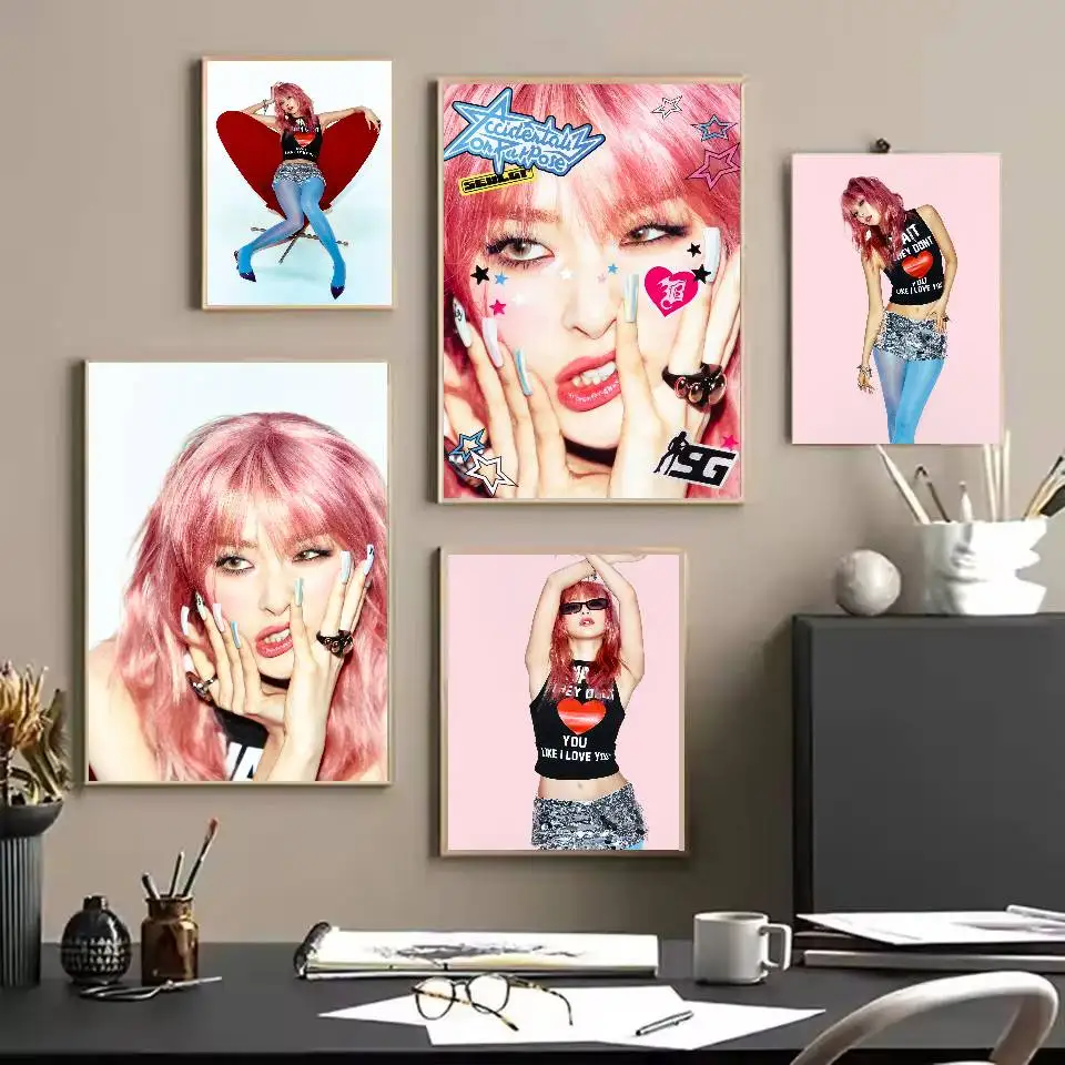 B-Bear S-Seul Gi ملصق فني ذاتي اللصق مقاوم للماء ورق ملصق مقهى بار غرفة النوم جدار ديكور #3