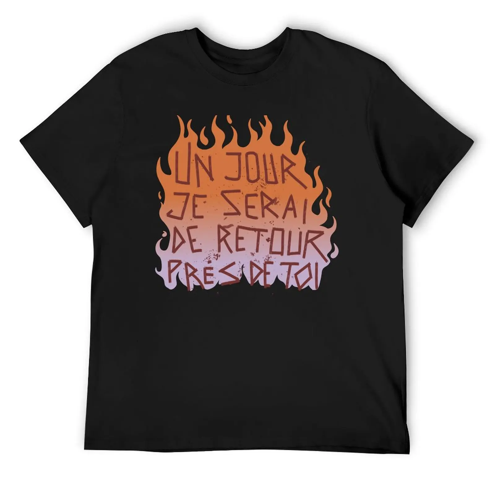 

Disco Elysium Un jour je serai... inscription T-Shirt shirts graphic tees funny shirt cotton topping t shirts men