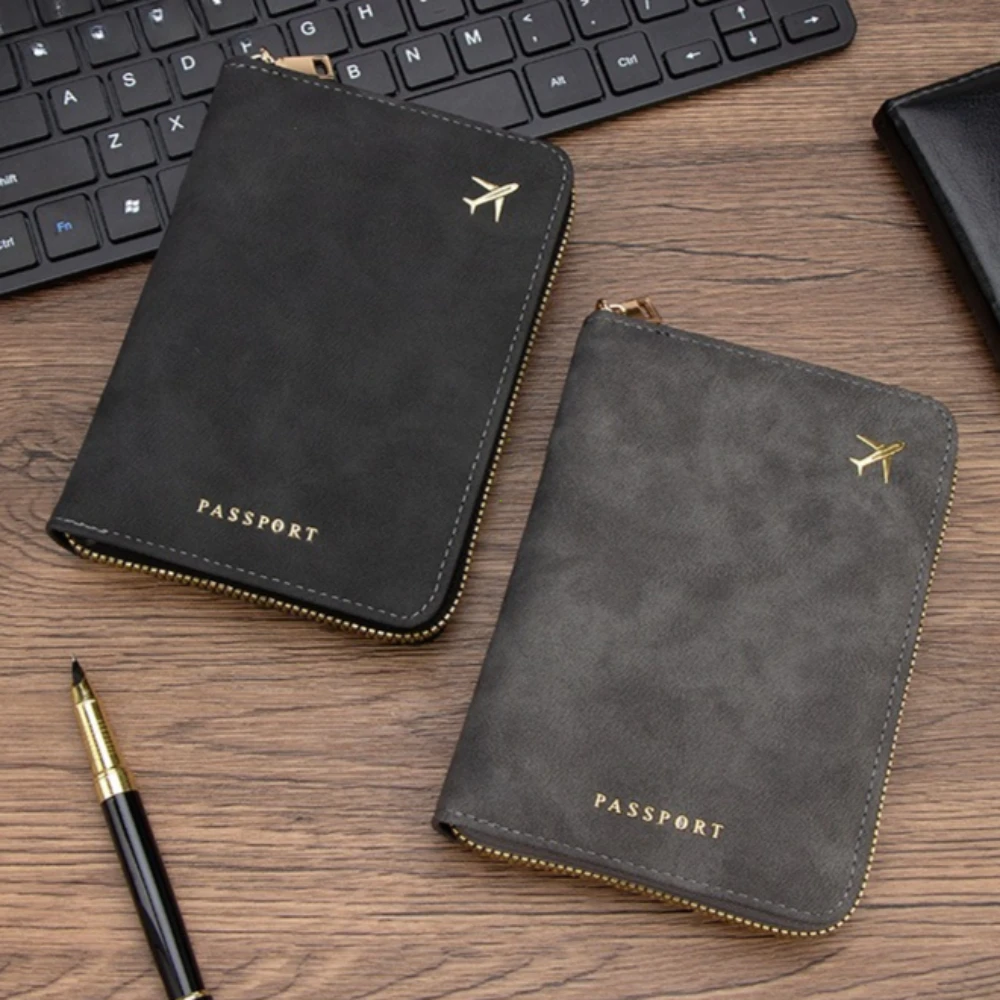 새로운 지퍼형 블로킹 여권 지갑, 두꺼운 RFID 도난 - Travel Wallet Slim 리뷰 및 가격