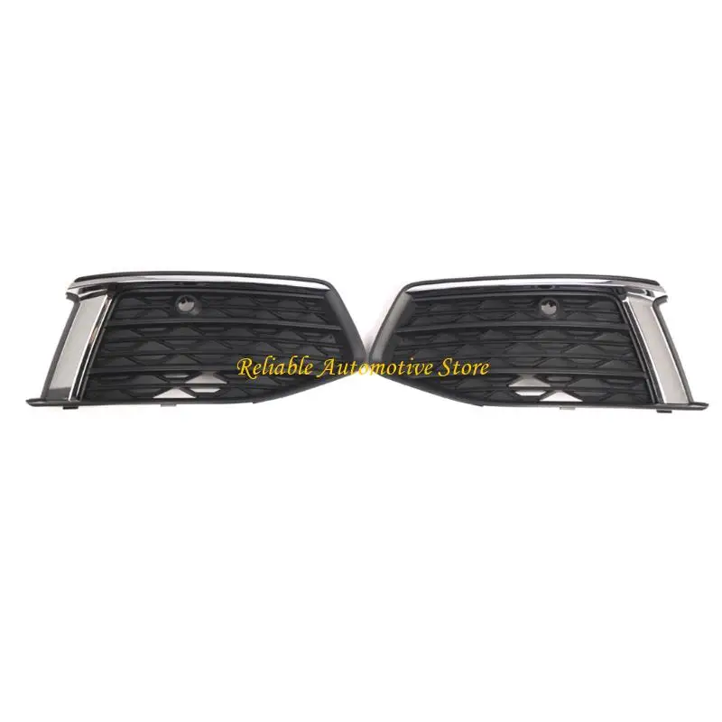 

M68B Auto Bumper Lower Fog Light Grilles Grill Cover For C8 4K0807647 4K0807648