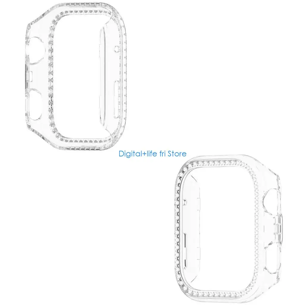 E06D Watch Hollow Housing Case Protector Frame Bumper Cover for Watch Fit 4