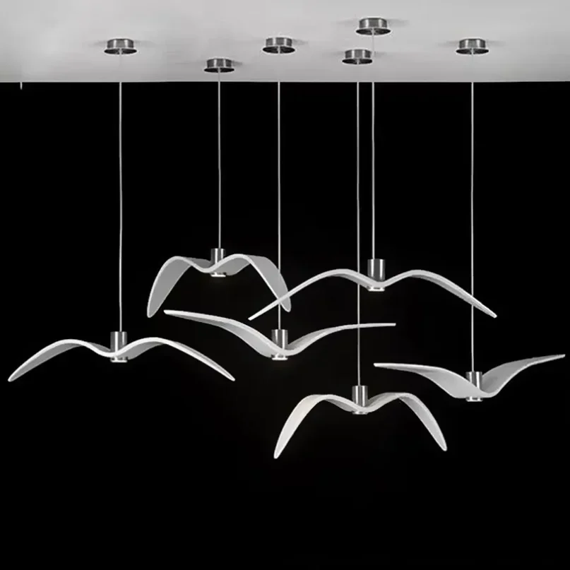 

Modern LED Pendant Light Indoor Chandeliers Lighting Bird Lamp For Living Room Bedroom Bar Light Fixture Ceiling Handing Light