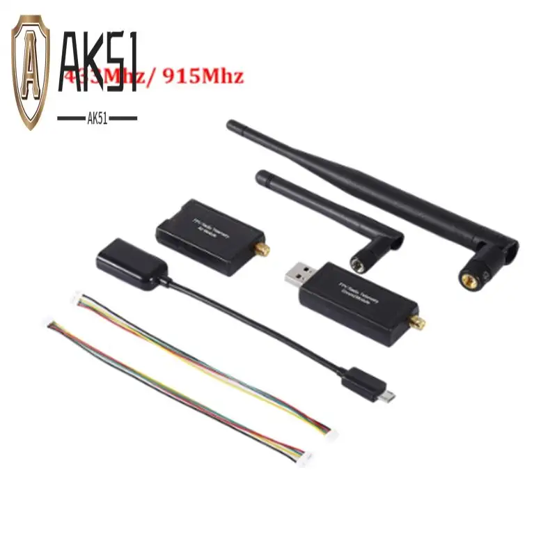 

AK51-3DR Radio Telemetry 433Mhz 500MW 3DR Digital Transmission Module Set With OTG Cables For APM 2.8 /Pixhawk 2.4.8