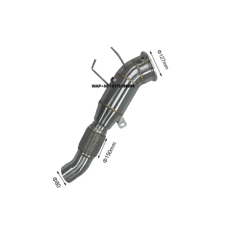 

Exhaust Catted Downpipe for B-MW M340i B58 G20 G29 Supra A90 B58 5inch