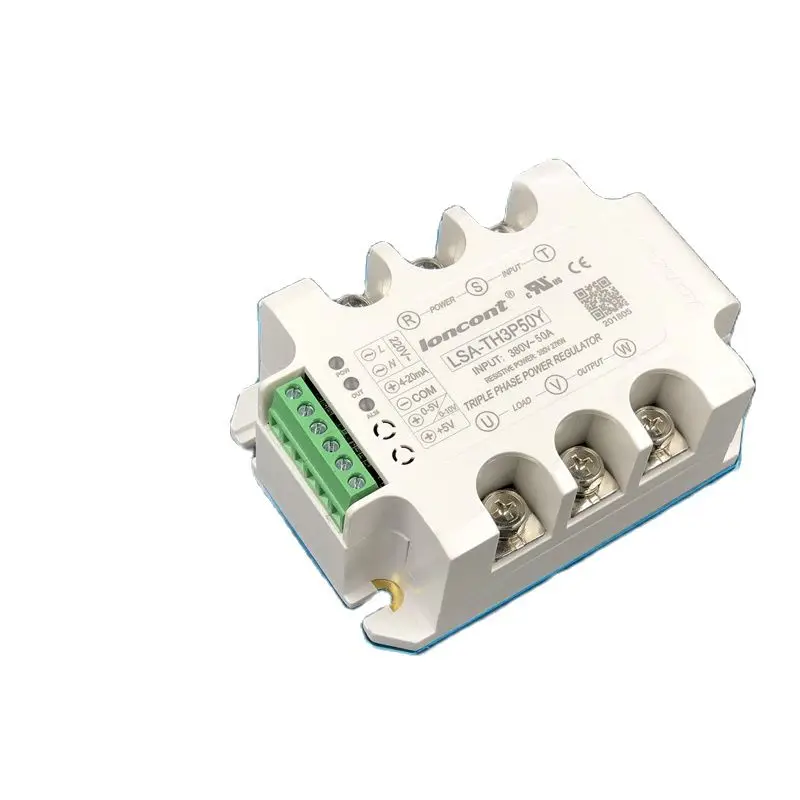 

Three Phase AC Voltage Regulation Module 50A LSA-TH3P50Y Transformer Step-down Voltage Conversion