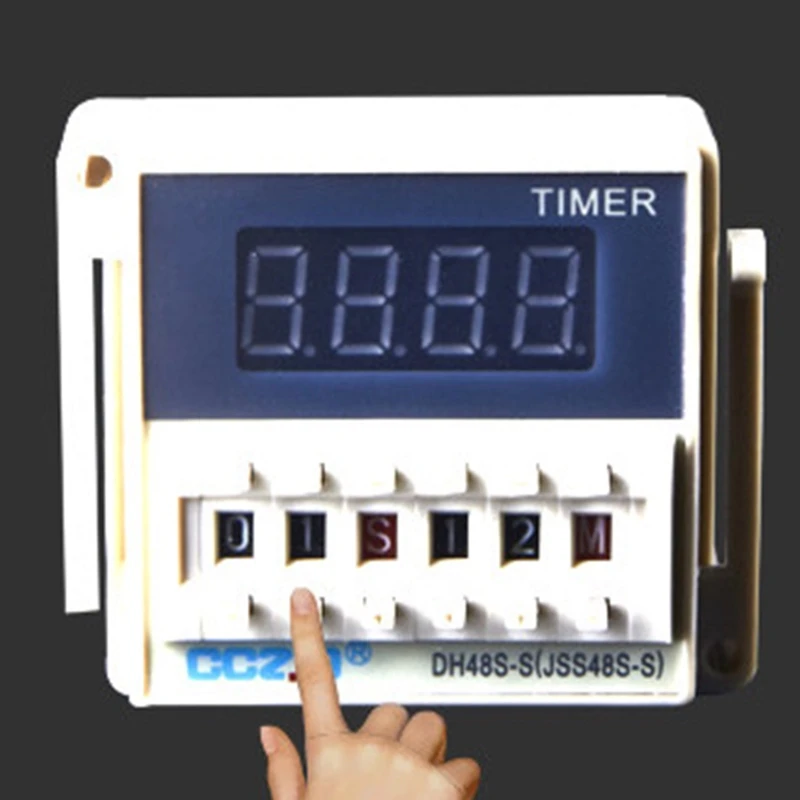 LCD Power Timer Programmable for Time 12V 24V 220V Adjustable for Time Delay