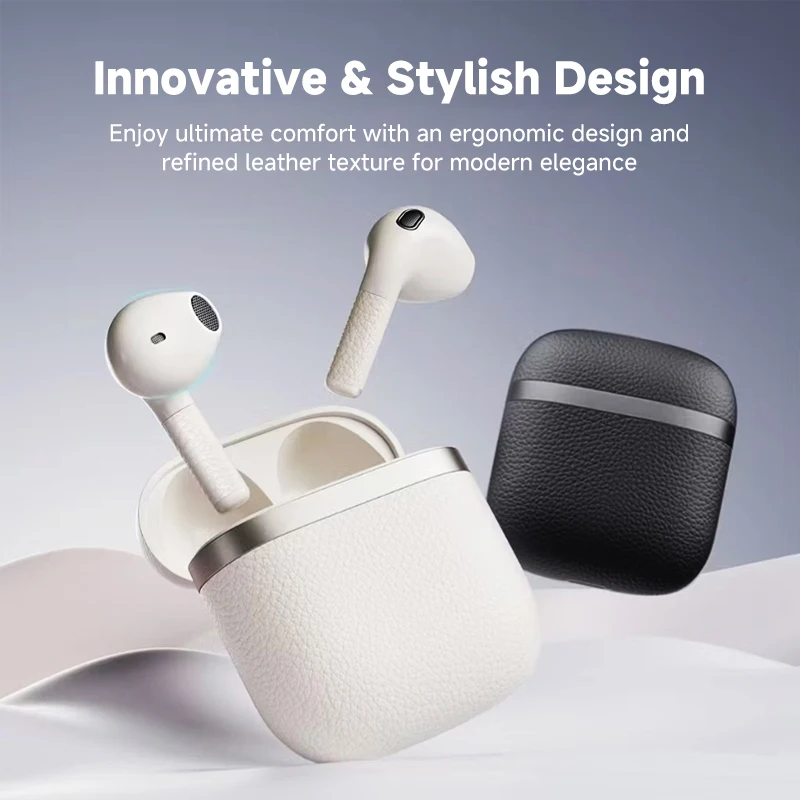 سماعات أذن Edifier W200T True اللاسلكية بتقنية البلوتوث 5.4 سماعات أذن شبه داخل الأذن TWS سماعات أذن بلوتوث مع عمر بطارية 32 ساعة