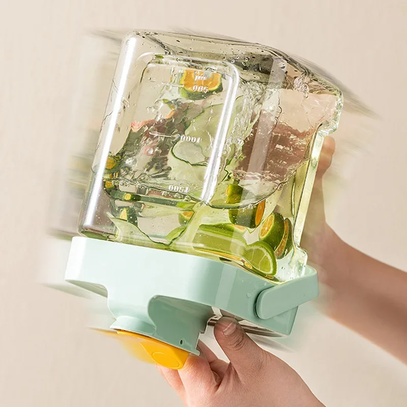 Чайник для холодной воды большой емкости с краном, холодильник, чайник, ведро для напитков, диспенсер для сока, 2,3-3,5 литра