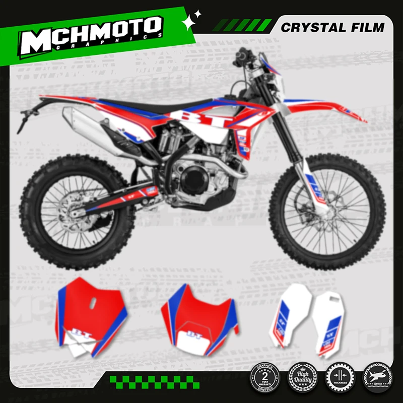 

MCHMFG Motorcycle Team Motorcycle Decal Stickers For Beta RR 2020-2022 2020 2021 2022 250 300 350 -006