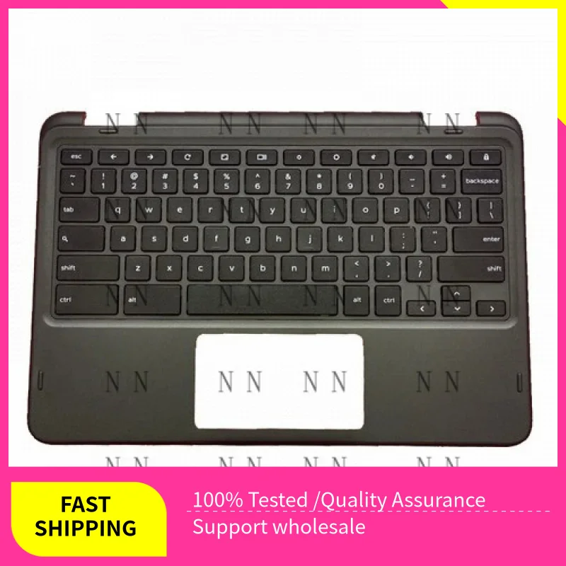 

BLGN 0CKY67 CKY67 New For Dell Chromebook 11 3110 2-in-1 Palmrest US Keyboard Bezel