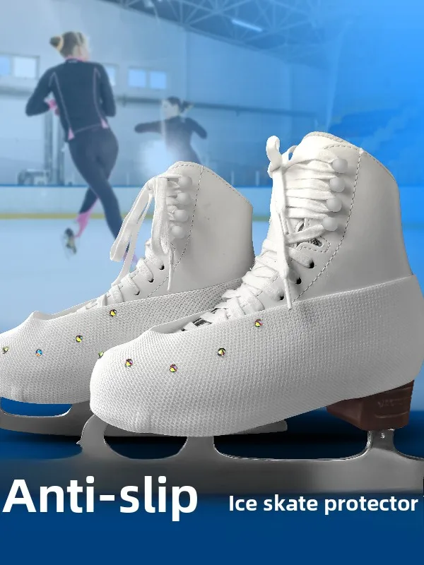 Thickened Anti-scratch Ice Skating Shoe Covers with Buckle Protection Covers for Figure Skating And Roller Skating