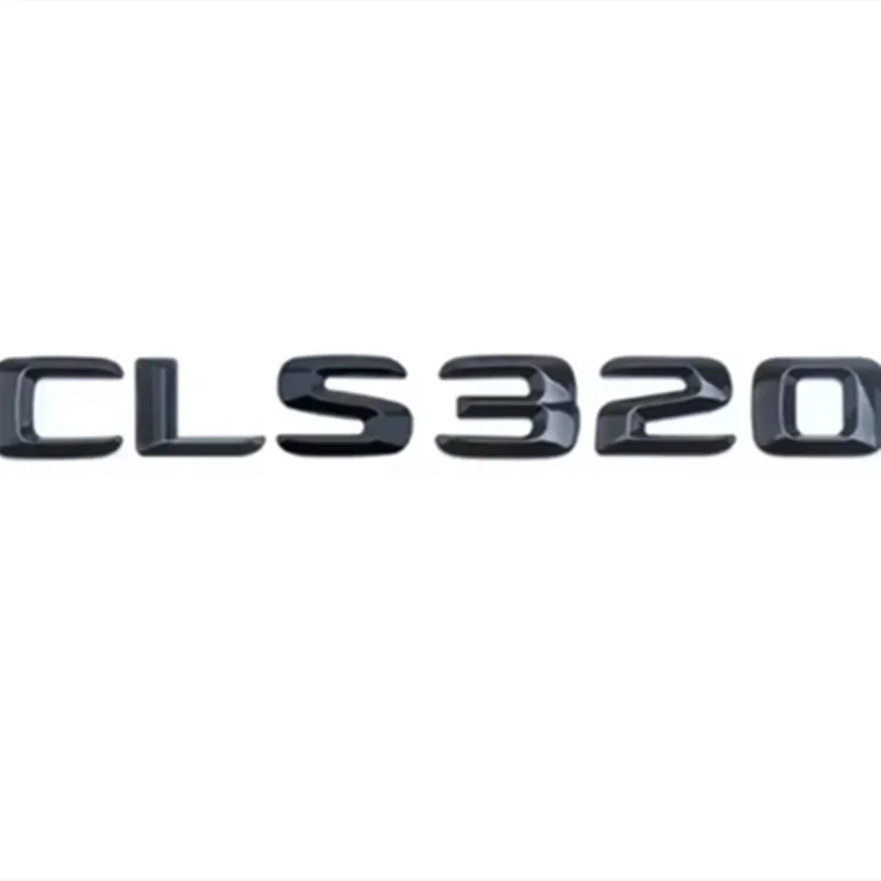 

3D Black ABS Rear Trunk Logo Emblem For CLS W218 W219 W212 W213 CLS220 CLS260 CLS300 CLS320 CLS350 CLS400 Badge Sticke