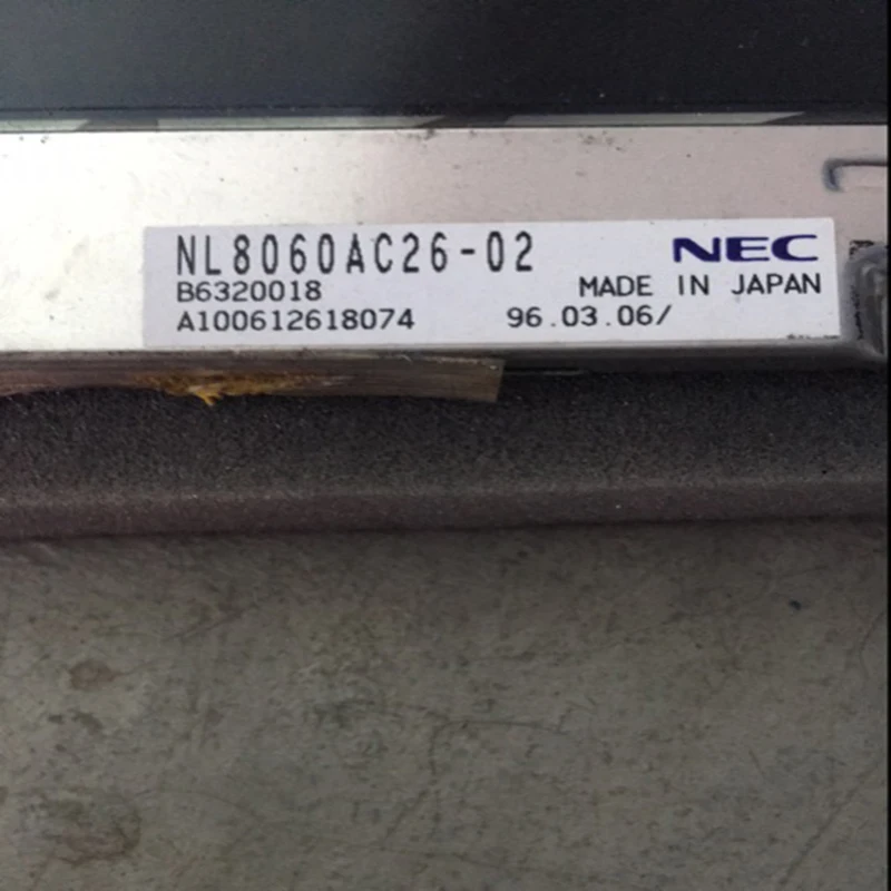 Schermo LCD NL8060AC26-02