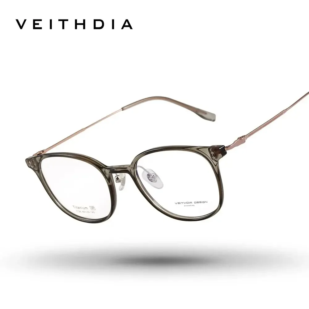 

VEITHDIA, новый стиль, оправа для очков, анти-синий свет, линзы против усталости, компьютерные очки для чтения, очки для мужчин и женщин EF7126