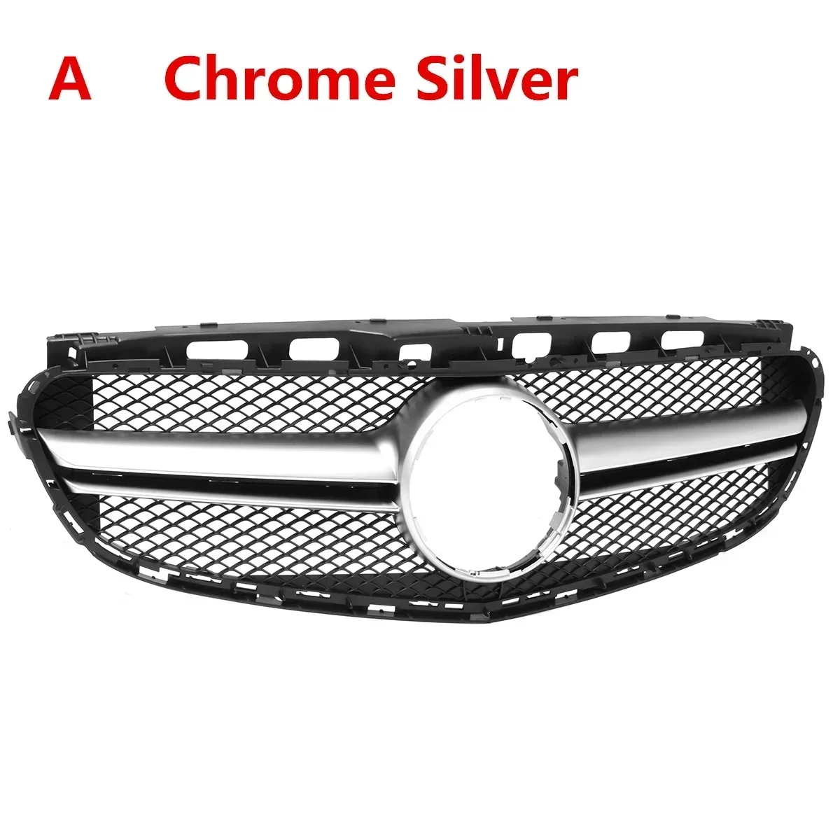 E63 Look Style W212 Grill Car Front Grill Grille For Mercedes For Benz W212 E Class E200 E250 E350 E550 2014 2015 2016 Body Kit