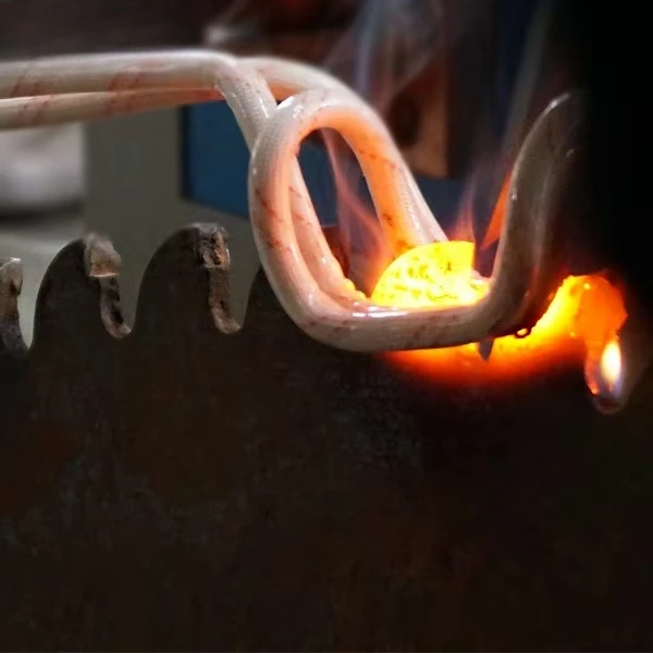 Heating System Induction Soldering Machine Saw Teeth Induction Brazing