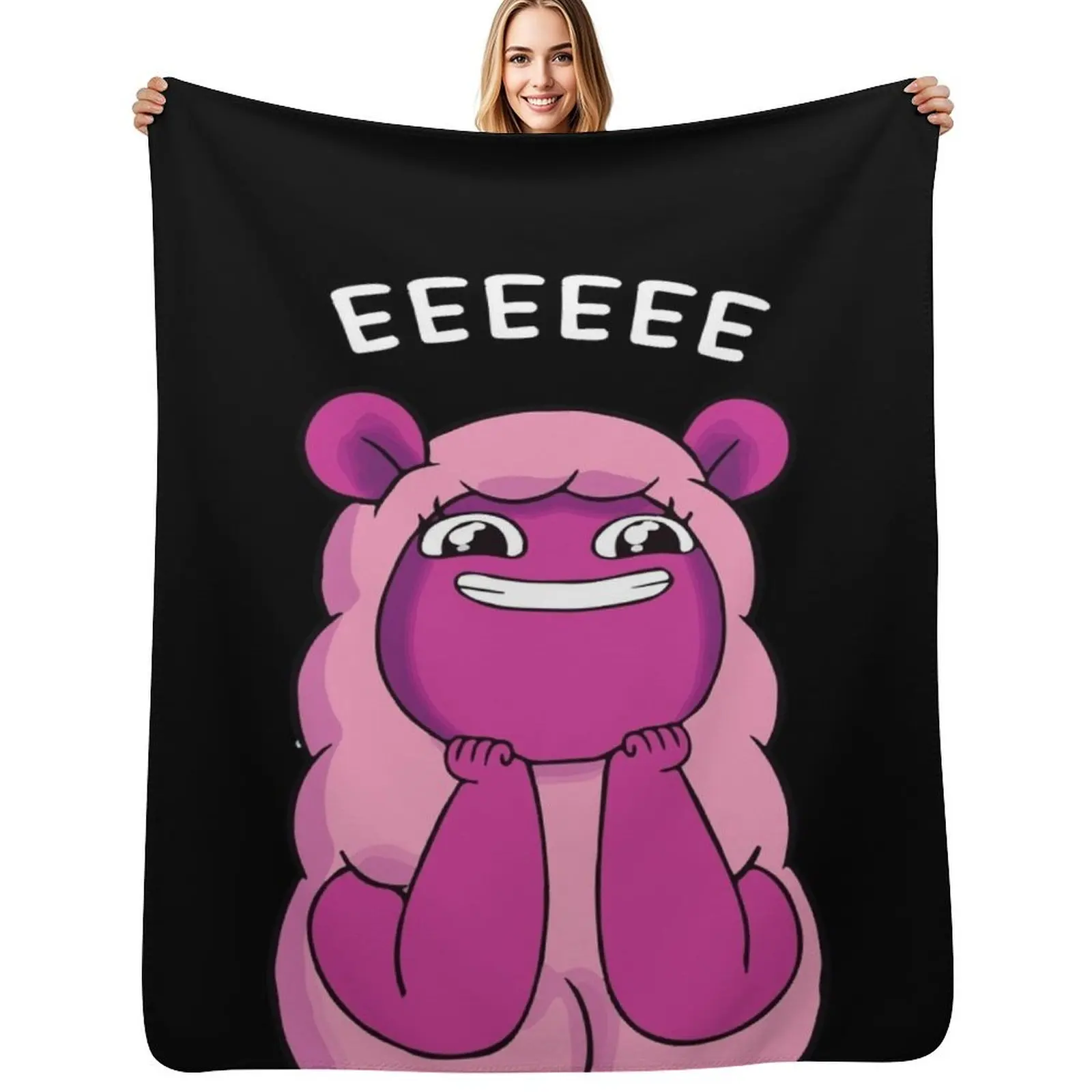 

Centaurworld EEEEEE Throw Blanket Soft Warm Blanket Gift for Grandparents