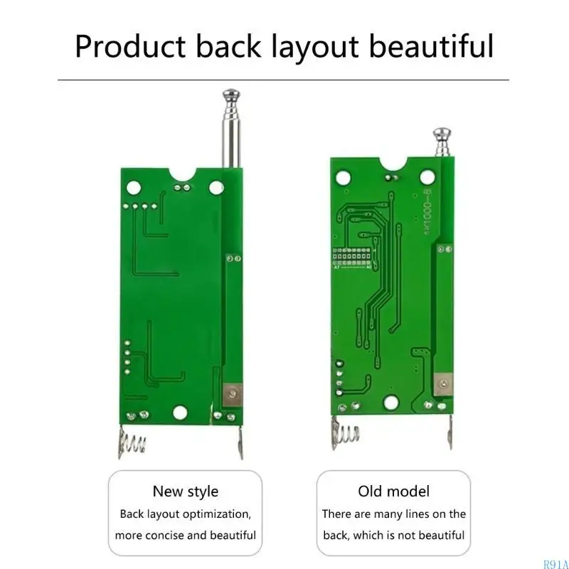 R91A Durability 8Key Remote Control Offering Increased Transmission Power For Efficient Operations Across Multiple Devices