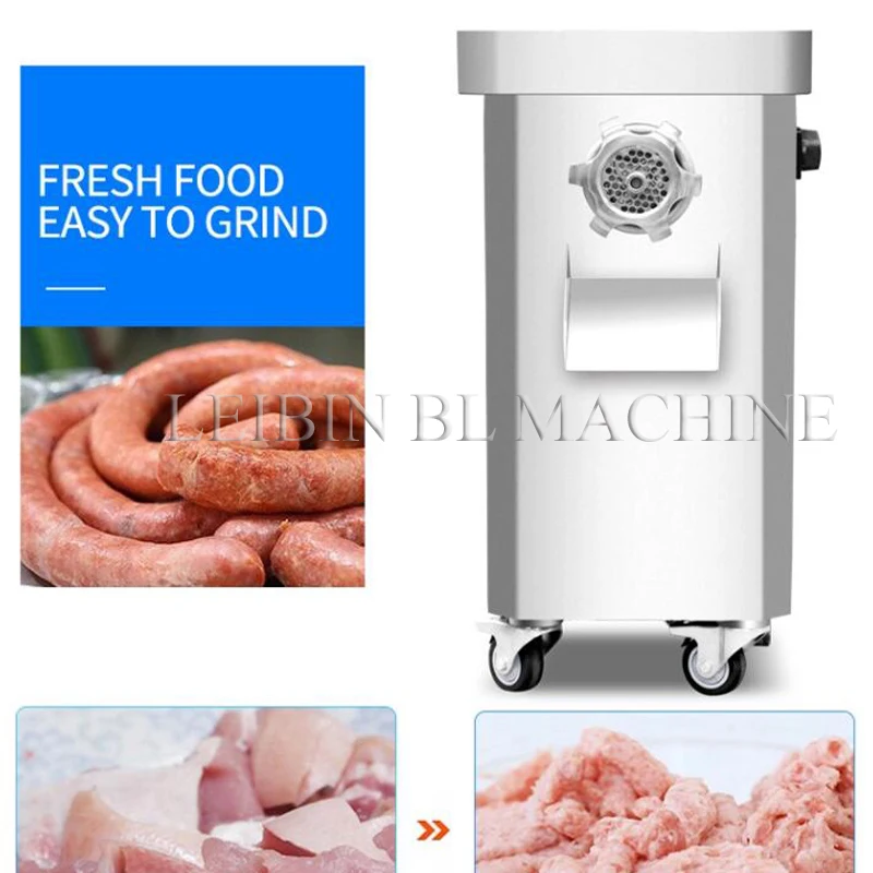 

Kitchen Household Sausage Filling Machine Electric Meat Grinder Stainless Steel Food Chopper