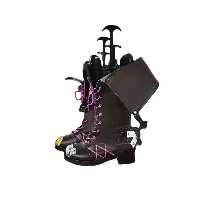 

CyArcane Jinx Cosplay Boots Props Shoes Halloween Party Accessories
