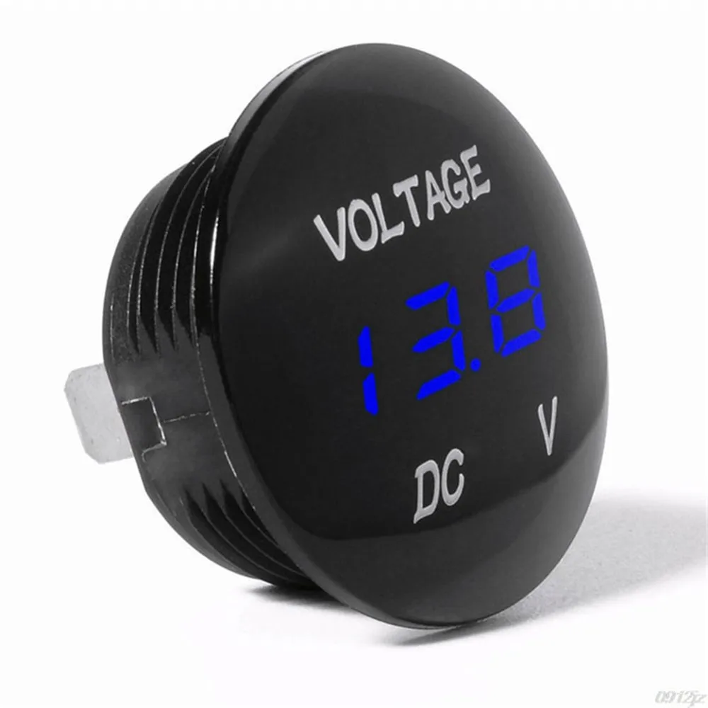 DC 12V-24V Digital Panel Voltmeter Voltage Meter Tester Led Display For Car Auto Motorcycle Boat ATV Truck Refit Accessories