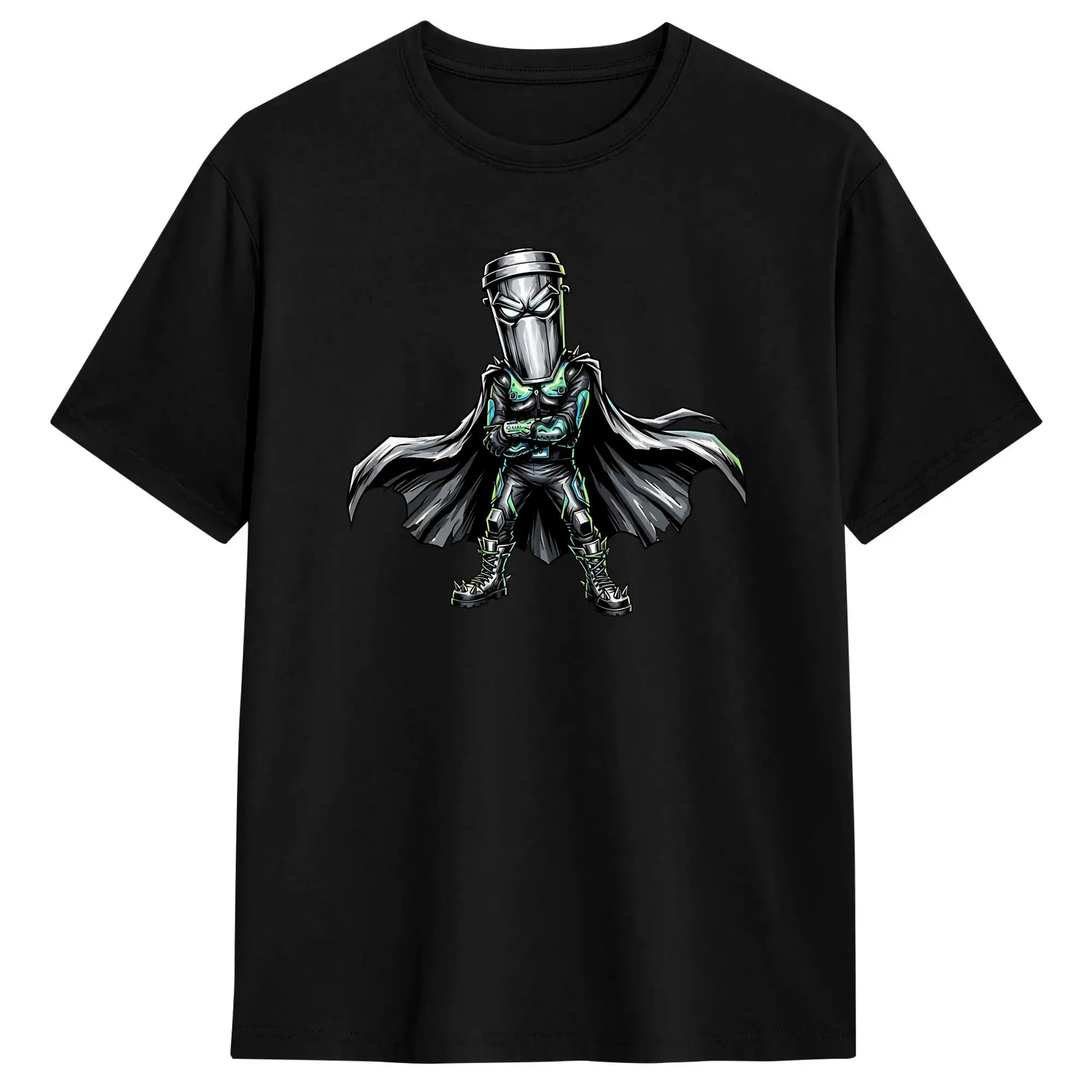 Men's T-Shirt Count Bin Face T-Shirts Leisure  Summer Tees Y2K Basic Cotton Clothes Birthday Present