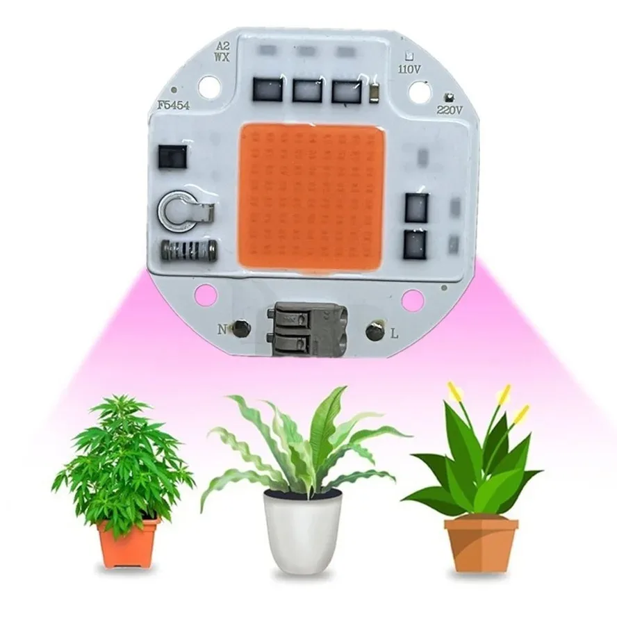 LED F5454 220V LED Chip 50W COB Chip No Need Driver LED Lamp Beads for Flood Light Spotlight Lampada DIY Lighting image 5