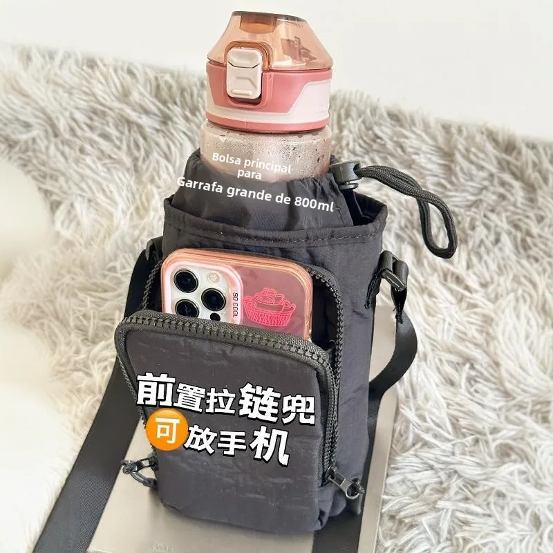 bolsa-de-ombro-esportiva-para-atividades-ao-ar-livre-com-estojo-para-telefone-e-guarda-chuva-estilo-casual-em-nylon-impermea