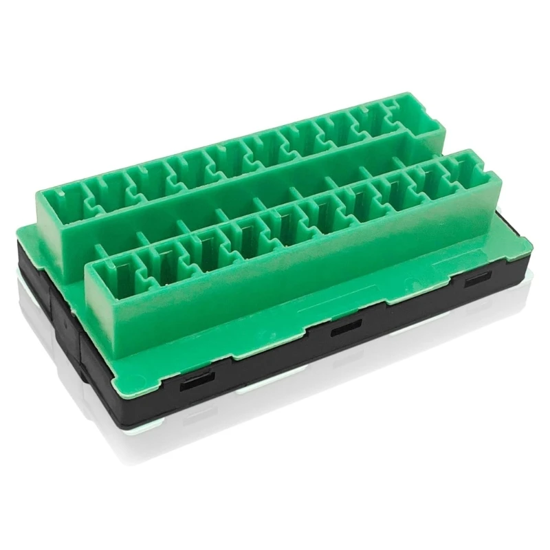 

Strong Plastic Car Block Fuses Connector Electrical Link Unit for 1500 2500 3500 Vehicle Pickup Truck Large Capacity R6FB