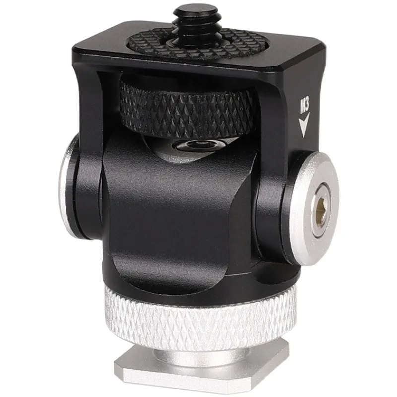 

Camera Repair Partsfor SLR Professional Camera Aluminum Alloy Universal Cradle Head Fixed Bracket Snail Pan-Tilt Surveillance