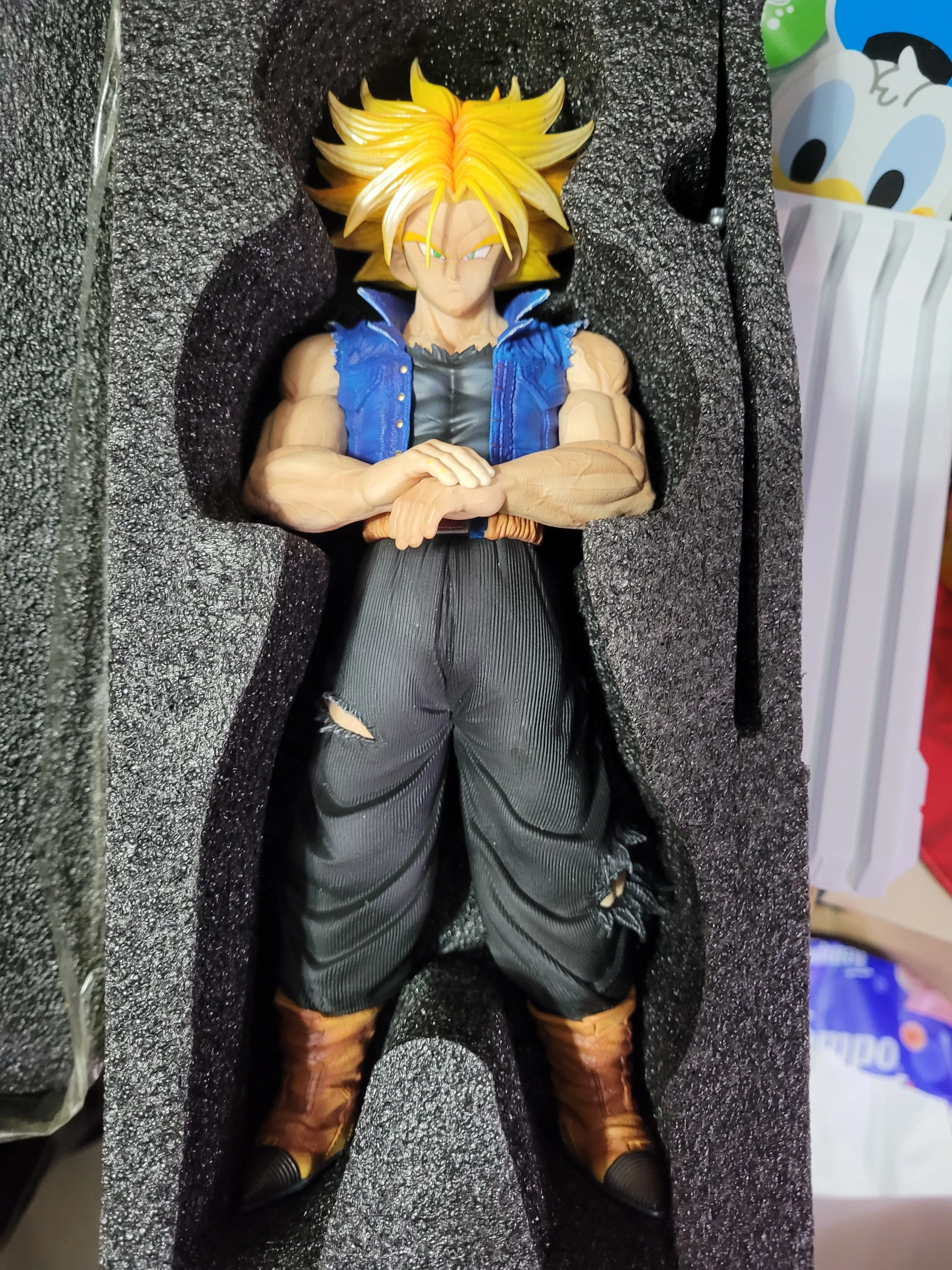 Anime Dragon Ball Z Trunks Figure  Future Trunks Action Figures 25CMPVC Statue Collection Model Toys Tabletop Decoration Gifts