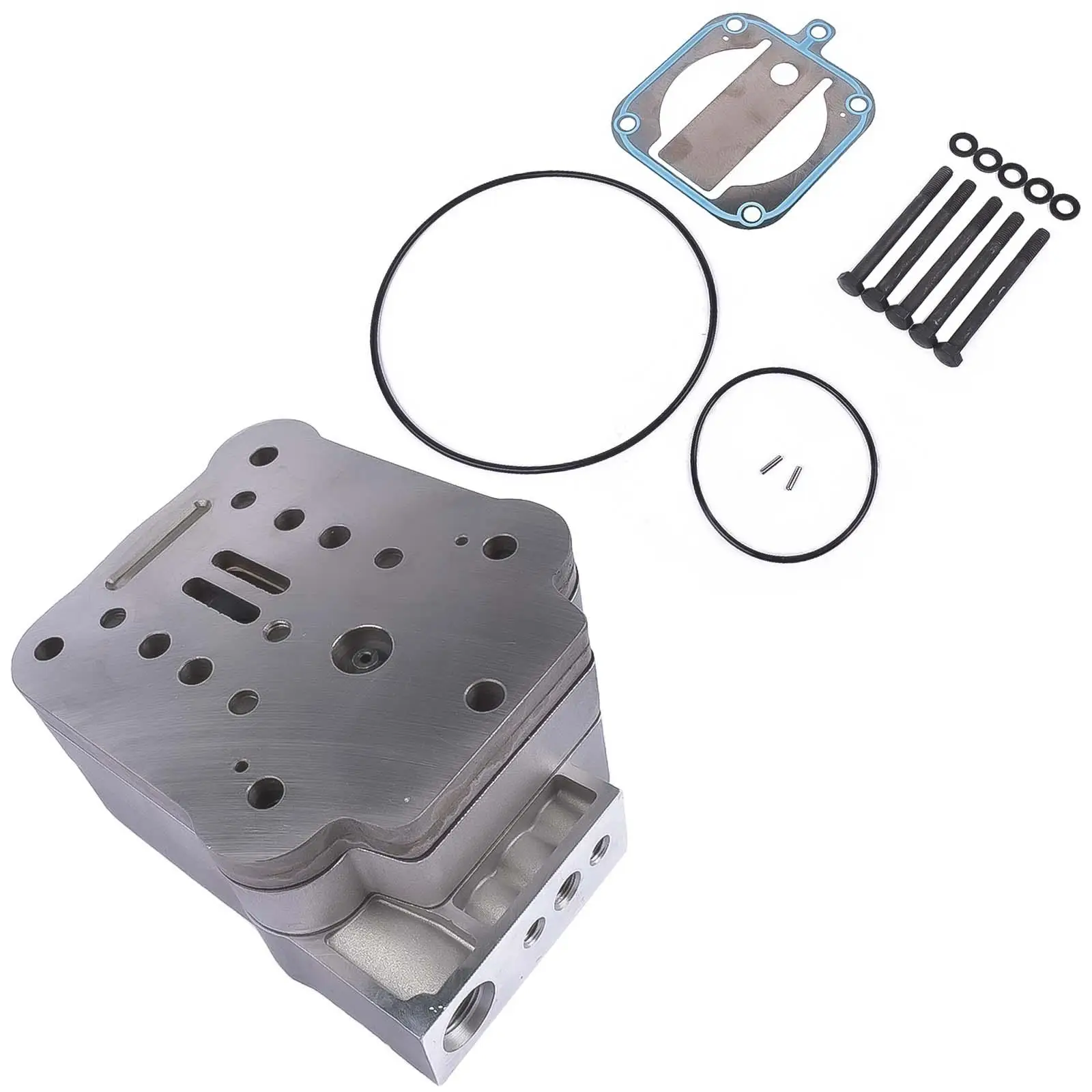 Air Brake Kit Compressor Cilindro Cabeça, para Detroit Diesel, Navistar, AP01, 23536774