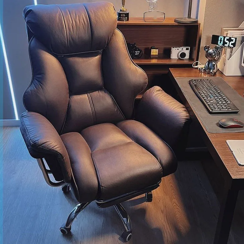 

Wheels Comfortable Office Chair Modern Luxury Designer Backrest Office Chair Mobile Ergonomic Sillas De Oficina Home Furniture