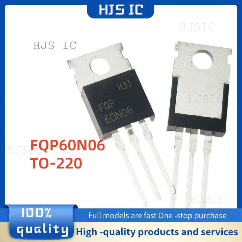 10PCS 100% quality FQP60N06 60N06 FQP65N06 65N06 FQP80N06 80N06 FQP80N08 FQP45N03 TO-220 Inverter MOS field-effect transistor IC